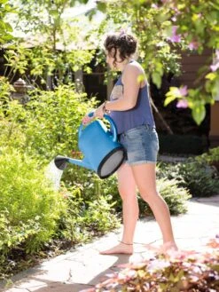 French Blue Watering Can -Gardening Supplies 06341 1341 tif