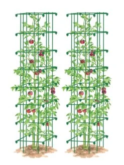 Tomato Towers, Set Of 2 -Gardening Supplies 8587041 0006 GRN tif