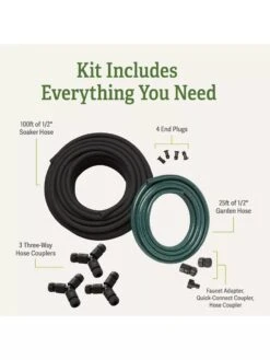 Garden Row Snip-n-Drip Soaker System 9 Garden Row Snip-n-Drip Soaker System -Gardening Supplies 8587042 inclusion