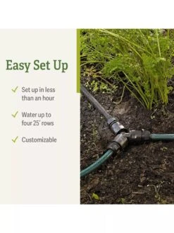 Garden Row Snip-n-Drip Soaker System 8 Garden Row Snip-n-Drip Soaker System -Gardening Supplies 8587042 product details