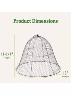 Chicken Wire Cloche 14 Chicken Wire Cloche -Gardening Supplies 8590210 2