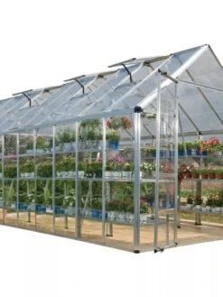 Canopia® By Palram Harmony™ Snap & Grow Greenhouse, 8' 25 Canopia® By Palram Harmony™ Snap & Grow Greenhouse, 8' -Gardening Supplies 8591043 03V tif