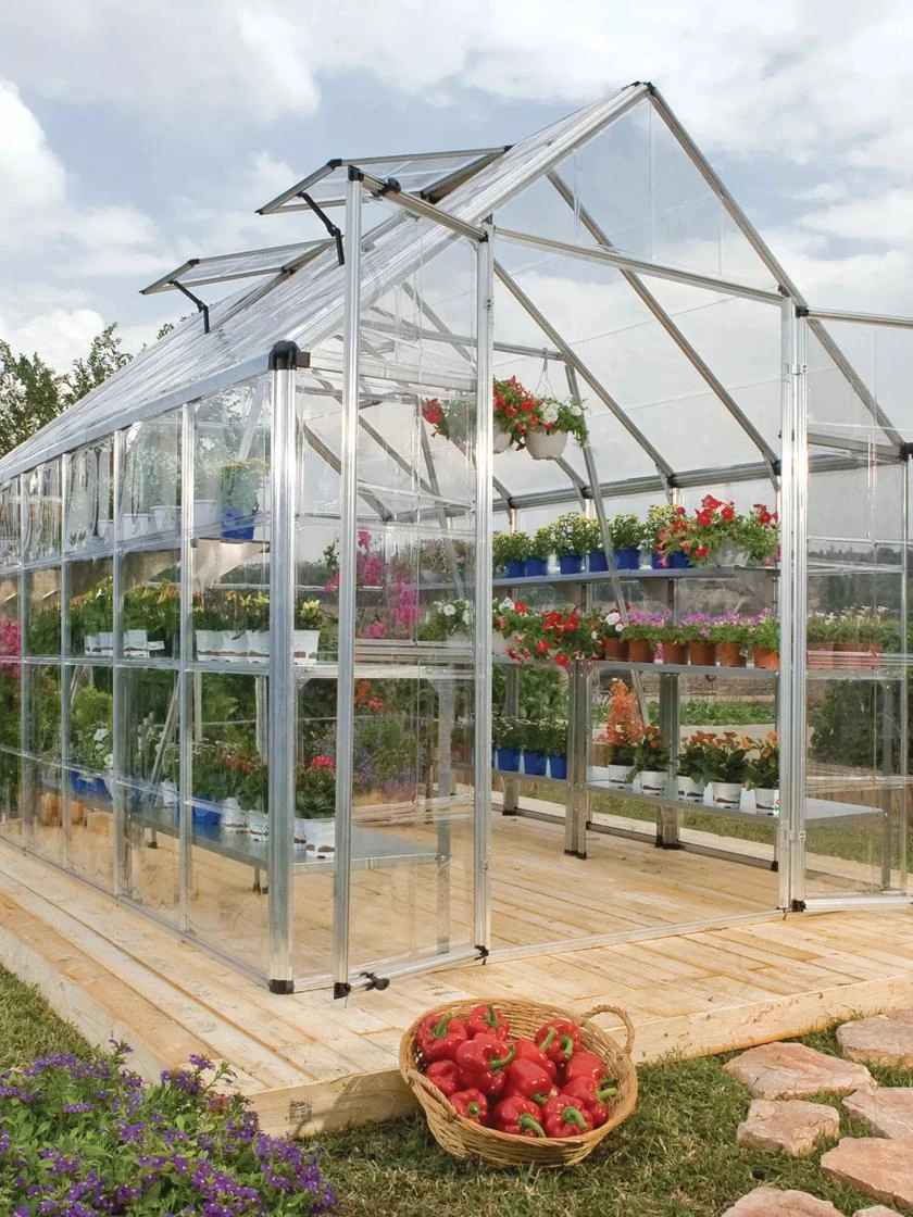 Canopia® By Palram Harmony™ Snap & Grow Greenhouse, 8' 15 Canopia® By Palram Harmony™ Snap & Grow Greenhouse, 8' - Image 13