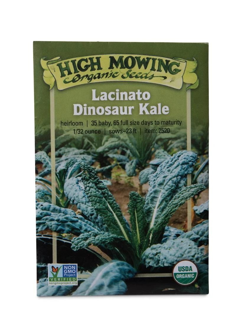Lacinato Dino Kale Organic Seeds 3 Lacinato Dino Kale Organic Seeds