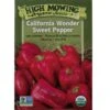 California Wonder Sweet Pepper Organic Seeds 2 California Wonder Sweet Pepper Organic Seeds -Gardening Supplies 8594084 9244 tif