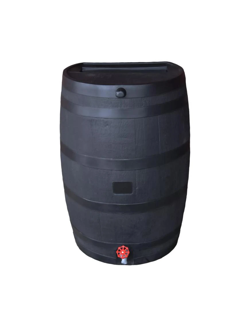 Eco Rain Flat-Back Barrel, 50 Gallon 3 Eco Rain Flat-Back Barrel, 50 Gallon