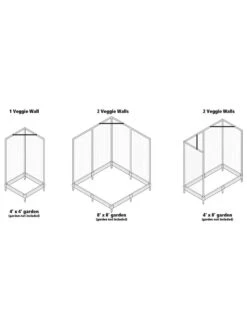 Stack & Extend Veggie Wall 12 Stack & Extend Veggie Wall -Gardening Supplies 8595683 03V 3 4