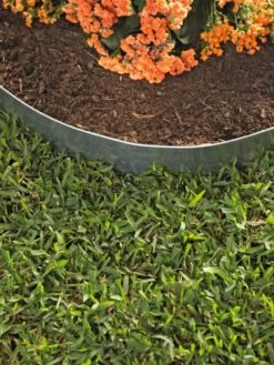 Galvanized Edging 44.5", Set Of 4 7 Galvanized Edging 44.5", Set Of 4 -Gardening Supplies 8596541 7784 tif