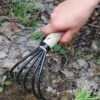Nisaku Japanese Stainless Steel Garden Claw Rake And Cultivator -Gardening Supplies 8599186 01V tif