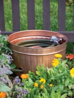 Classic Copper Hose Pot 13 Classic Copper Hose Pot -Gardening Supplies 8600238 0057