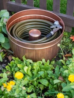 Classic Copper Hose Pot 12 Classic Copper Hose Pot -Gardening Supplies 8600238 0059