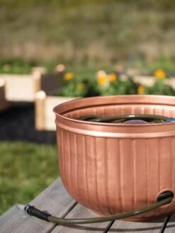 Classic Copper Hose Pot 11 Classic Copper Hose Pot -Gardening Supplies 8600238 0630 tif