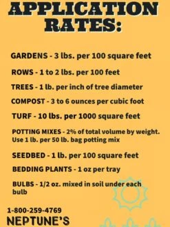 Neptune's Harvest Crab & Lobster Shell Plant Food, 4 Pound 7 Neptune's Harvest Crab & Lobster Shell Plant Food, 4 Pound -Gardening Supplies 8610162 04V tif