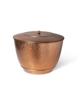 Hammered Copper Hose Pot With Lid 21 Hammered Copper Hose Pot With Lid -Gardening Supplies 8613311 5815