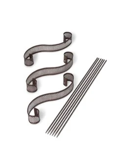 Scroll Linking Stakes, Set Of 3 15 Scroll Linking Stakes, Set Of 3 -Gardening Supplies 8613321 5899