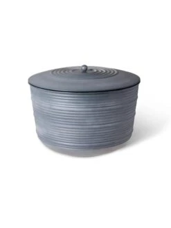 Ribbed Hose Pot With Lid -Gardening Supplies 8613332 5801