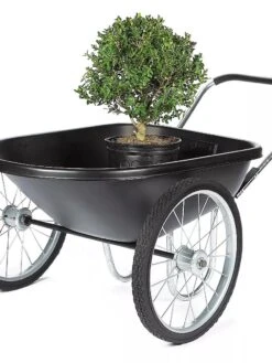 Poly-Tough Cart: A Two-Wheel Wheelbarrow -Gardening Supplies GS34390 07Z tif