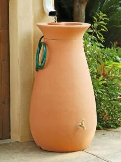 Rainwater Urn, 65 Gallon -Gardening Supplies GS37517 02 tif