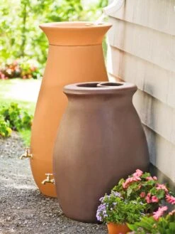 Rainwater Urn, 65 Gallon -Gardening Supplies GS38683 02 tif 1